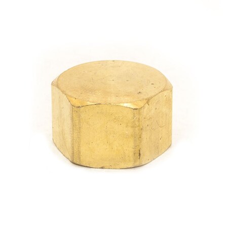 Thrifco Plumbing No. 61C 5/16 Inch Lead-Free Brass Compression Cap 6961011
